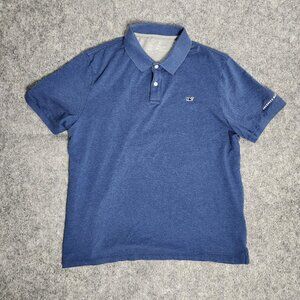 Vineyard Vines Edgartown Polo Men’s‎ Large Soft Purple Casual Short Sleeve Top